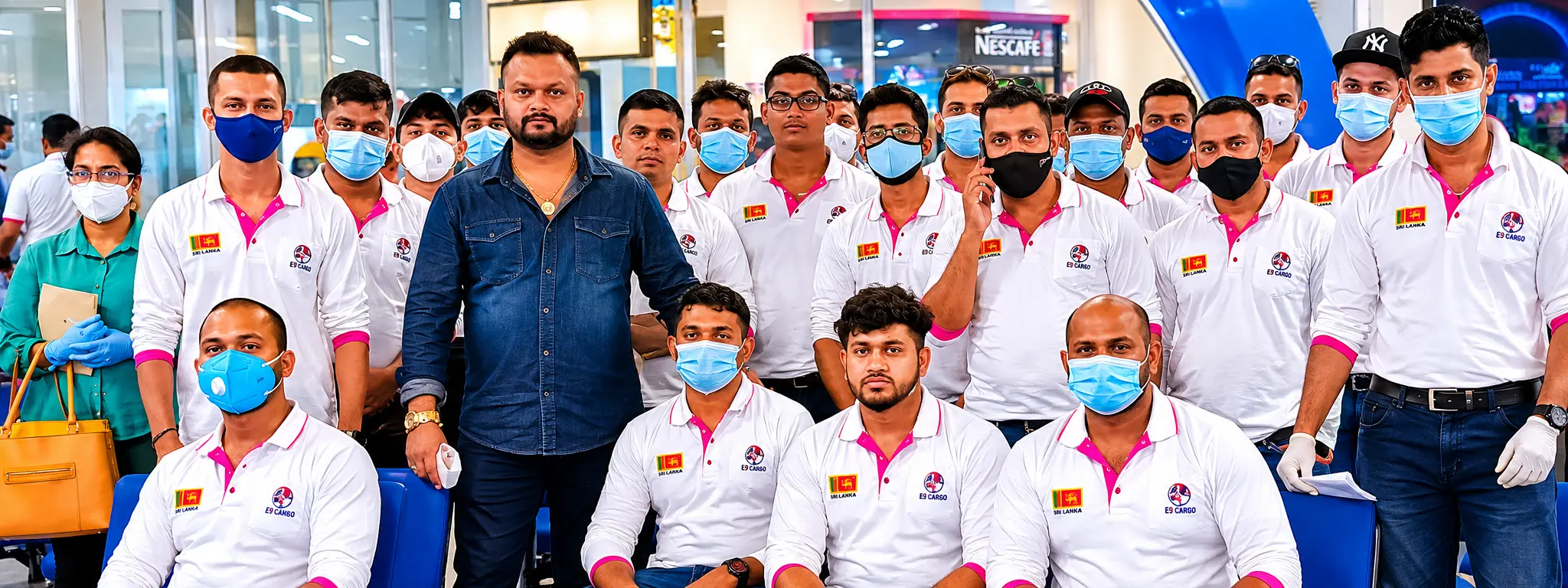 Sri Lankan community members in South Korea